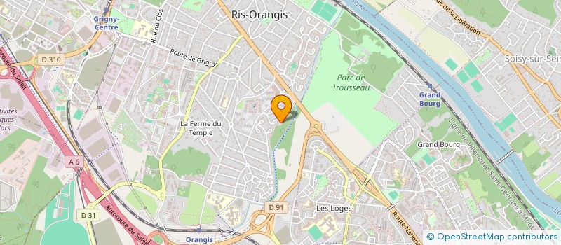 localisation de l'entreprise LAURECHRIS à RIS-ORANGIS