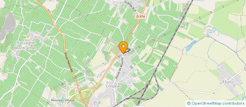 localisation de l'entreprise LAUREDO  CORPEAU