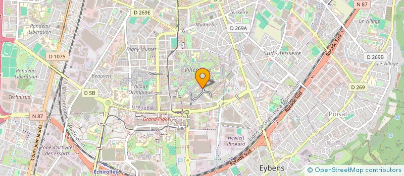 localisation de l'entreprise LAUREE DES PAIRS  GRENOBLE