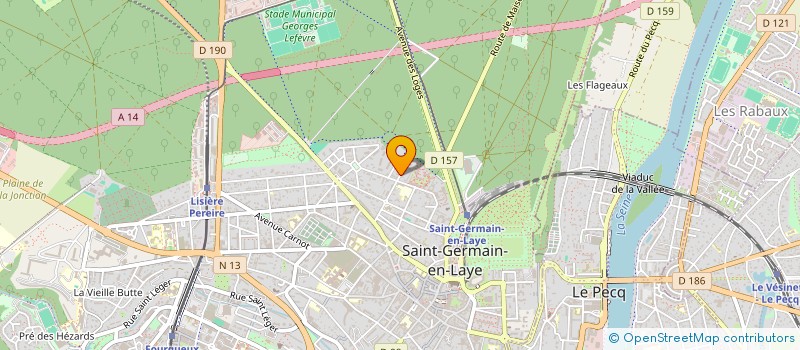 localisation de l'entreprise LAURELIE  SAINT-GERMAIN-EN-LAYE