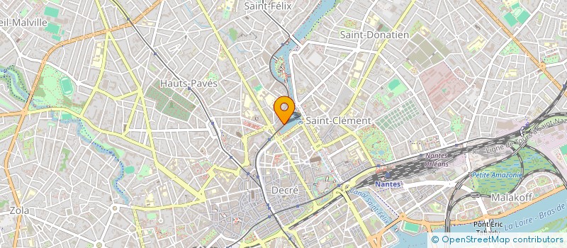 localisation de l'entreprise LAURELINE ORVAIN EURL  NANTES