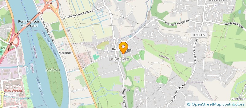 localisation de l'entreprise LAUREM  LATRESNE