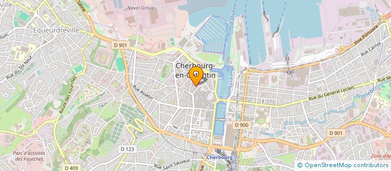 localisation de l'entreprise LAUREMI à CHERBOURG-EN-COTENTIN