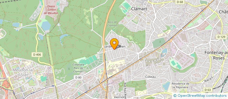 localisation de l'entreprise LAUREMMA à CLAMART