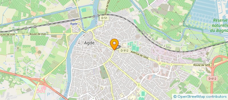 localisation de l'entreprise LAUREN  VIAS