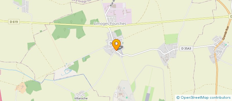 localisation de l'entreprise LAUREN ANGE SYNERGIE à LIMOGES-FOURCHES