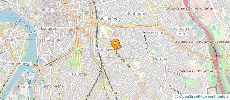 localisation de l'entreprise LAURENA à TOULOUSE