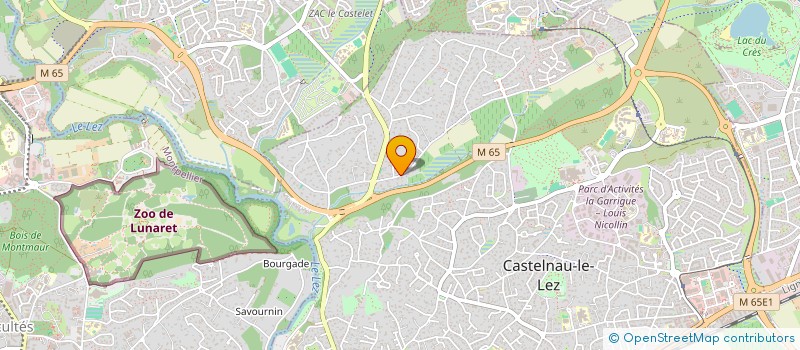 localisation de l'entreprise LAURENA  CASTELNAU-LE-LEZ
