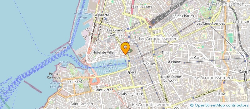 localisation de l'entreprise LAURENCE à MARSEILLE