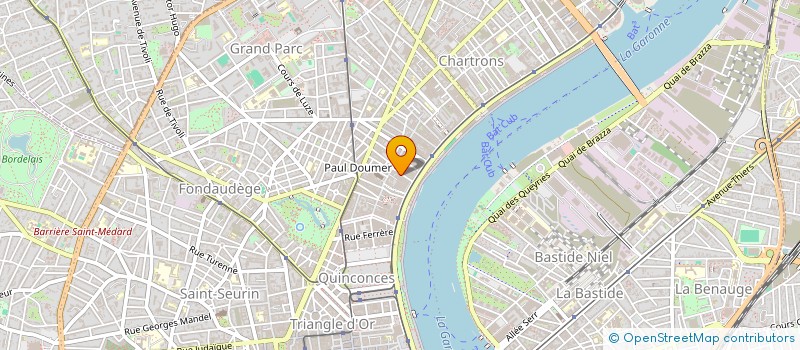 localisation de l'entreprise LAURENCE BOISSON  BORDEAUX