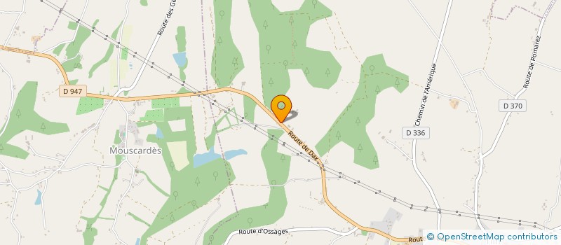 localisation de l'entreprise LAURENCE CRUICKSHANK  TILH