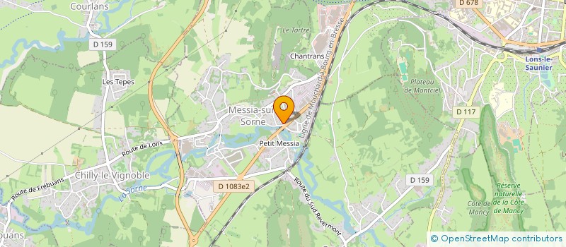 localisation de l'entreprise LAURENCE ET DAVID  VAL-SONNETTE