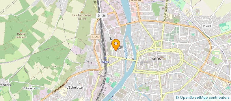 localisation de l'entreprise LAURENCE GOLLI EXPERTISE  SENS