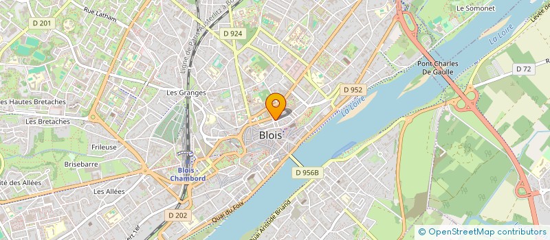 localisation de l'entreprise LAURENCE GRENOUILLOUX  BLOIS