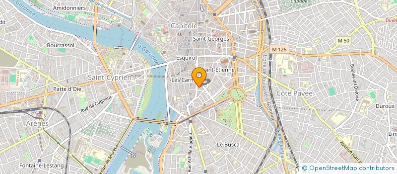 localisation de l'entreprise LAURENCE HOURIEZ à TOULOUSE