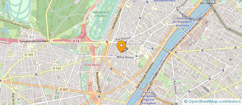 localisation de l'entreprise LAURENCE JOUHAUD, PAYSAGISTE DPLG  PARIS