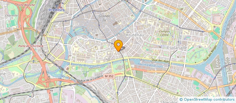 localisation de l'entreprise LAURENCE MARIE SIMON ET JEAN-PIERRE HUNG  STRASBOURG