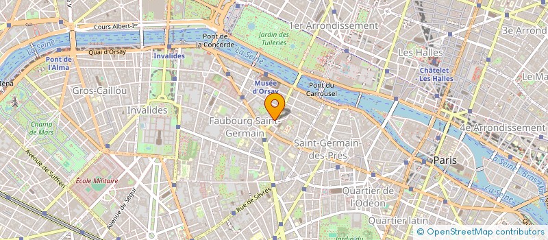 localisation de l'entreprise LAURENCE MERIAUX CONSEIL  PARIS