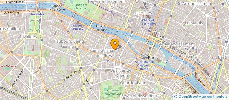 localisation de l'entreprise LAURENCE PHITOUSSI COMMUNICATION  PARIS