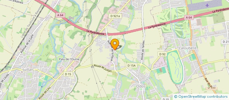 localisation de l'entreprise LAURENCON  ODOS