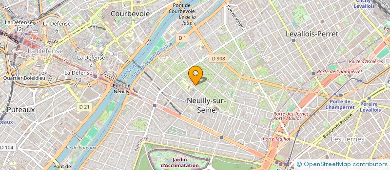 localisation de l'entreprise LAURENE K. DEVELOPPEMENT  NEUILLY-SUR-SEINE