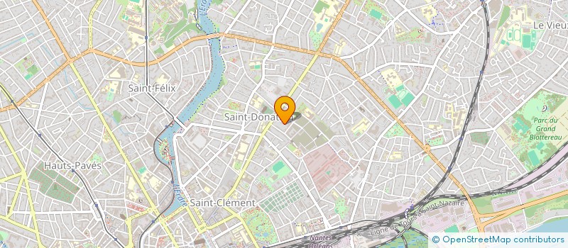 localisation de l'entreprise LAURENECO à NANTES