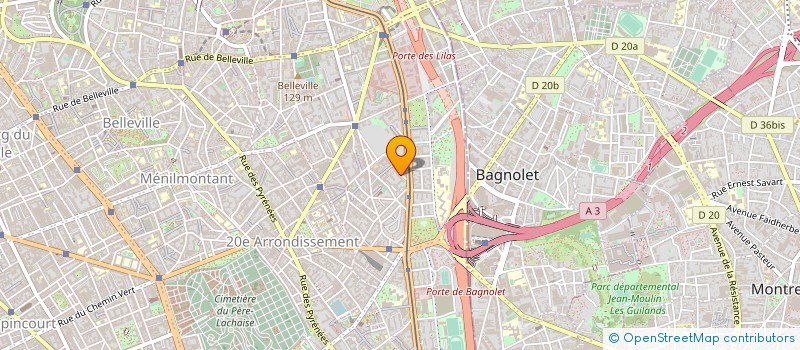 localisation de l'entreprise LAURENGEST  PARIS