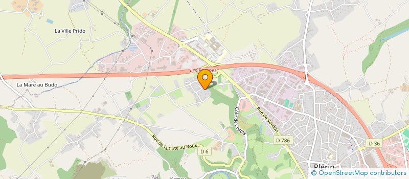 localisation de l'entreprise LAURENICE  PLERIN