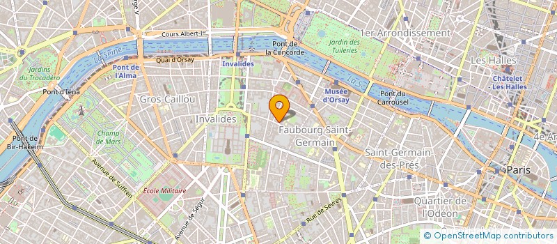 localisation de l'entreprise LAURENS PEARSON  PARIS