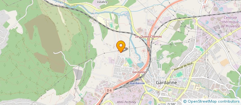 localisation de l'entreprise LAURENS VINCENT à GARDANNE