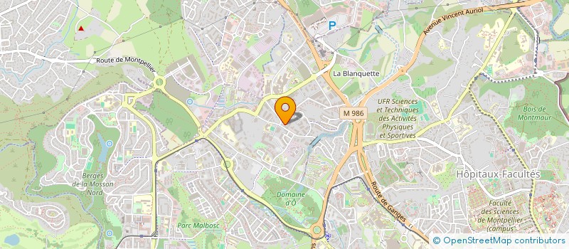 localisation de l'entreprise LAURENSEN EXECUTIVE  MONTPELLIER