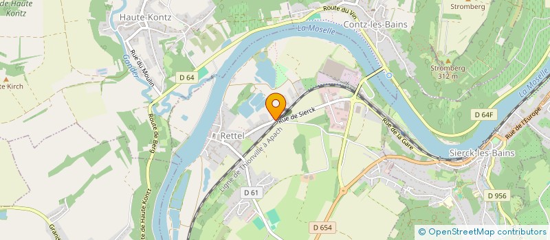 localisation de l'entreprise LAURENT  RETTEL