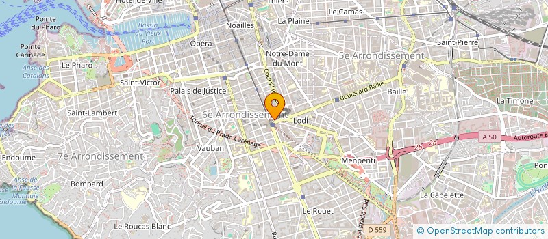 localisation de l'entreprise LAURENT à MARSEILLE