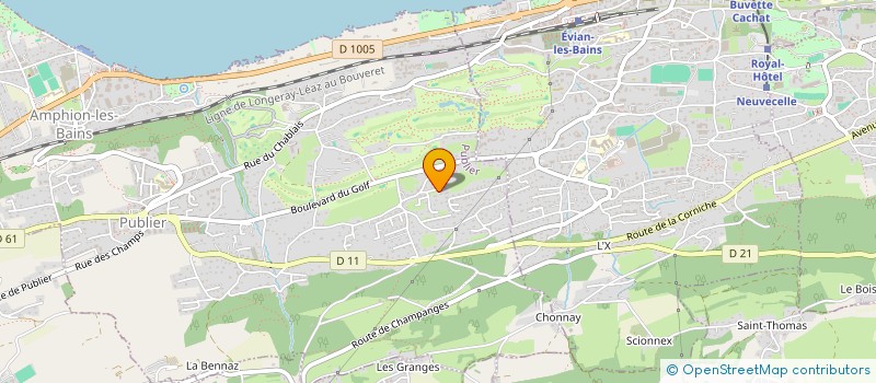 localisation de l'entreprise LAURENT  PUBLIER