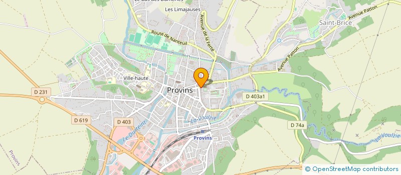 localisation de l'entreprise LAURENT ADAMCZYK ET ERIC TROUVE, AVOCATS ASSOCIES  PROVINS