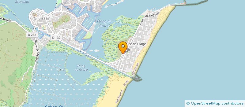 localisation de l'entreprise LAURENT ANGULO  GRUISSAN