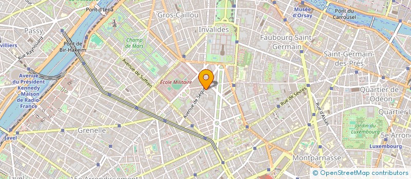 localisation de l'entreprise LAURENT BARDAGE à PARIS