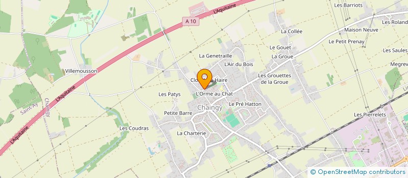 localisation de l'entreprise LAURENT BASTL à CHAINGY