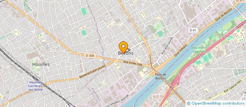 localisation de l'entreprise LAURENT BATIMENT à BEZONS