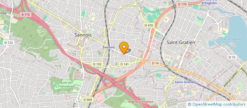 localisation de l'entreprise LAURENT BENOIST ARTISAN PLOMBIER  SANNOIS