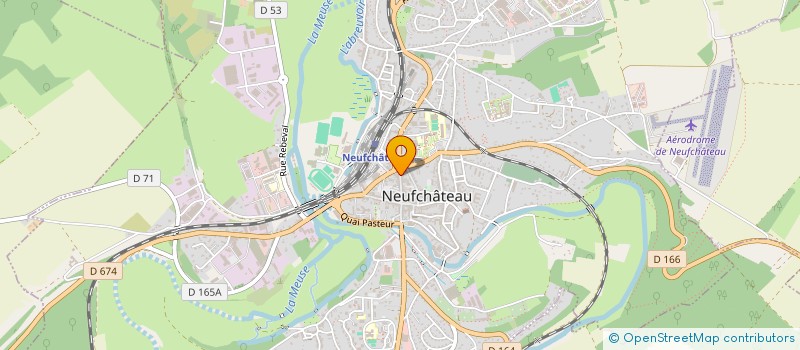 localisation de l'entreprise LAURENT BERTRAND à NEUFCHATEAU