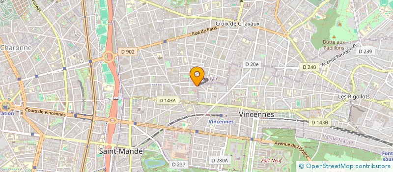 localisation de l'entreprise LAURENT BESSEAS DESIGN à MONTREUIL