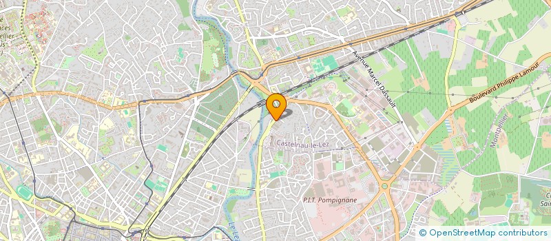 localisation de l'entreprise LAURENT BILLAUT à CASTELNAU LE LEZ