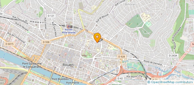localisation de l'entreprise LAURENT BLANCHARD à ROUEN