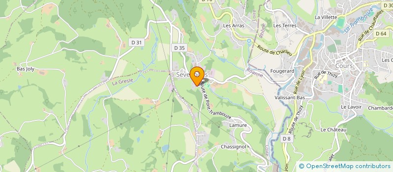 localisation de l'entreprise LAURENT BOUCAUD  SEVELINGES