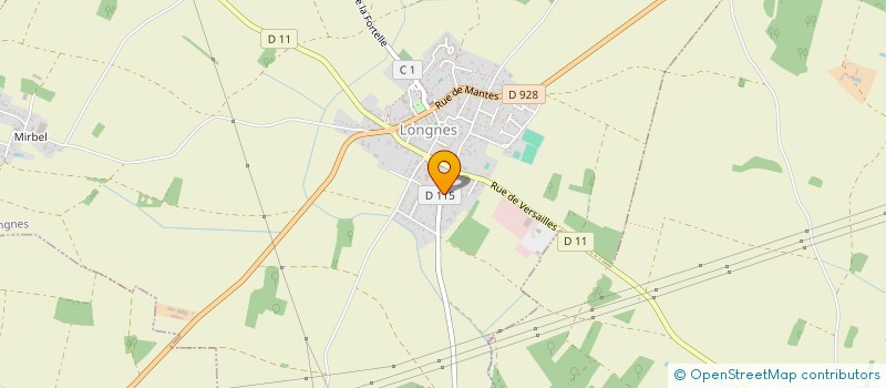 localisation de l'entreprise LAURENT BOUDOUX ASSOCIES à LONGNES