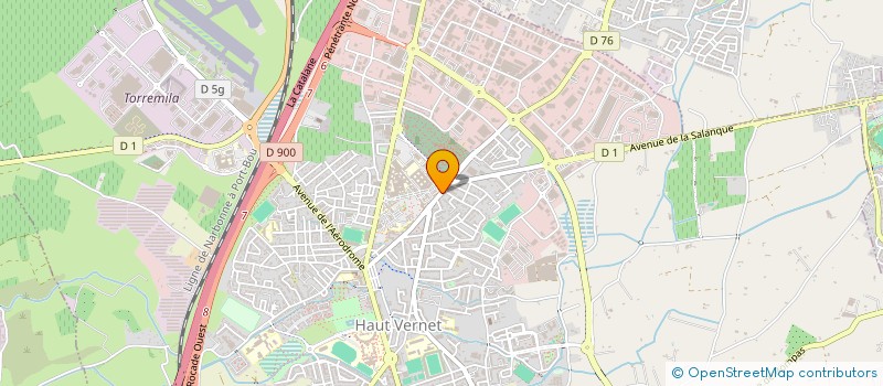 localisation de l'entreprise LAURENT BOURY MEDIAS  PERPIGNAN