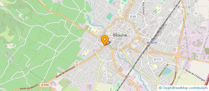 localisation de l'entreprise LAURENT BRELIN à BEAUNE