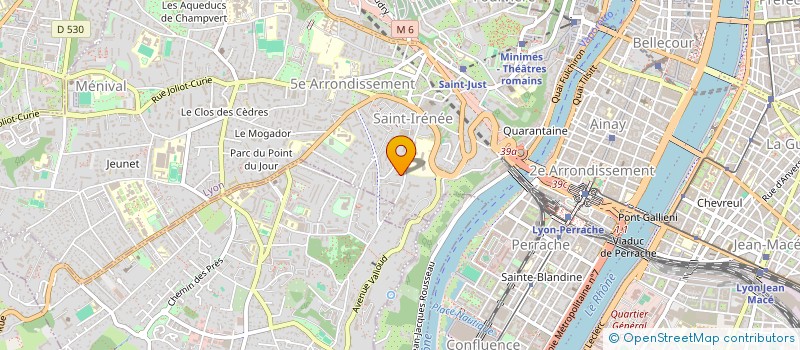 localisation de l'entreprise LAURENT BROCHIER MANAGEMENT IMMOBILIER à LYON