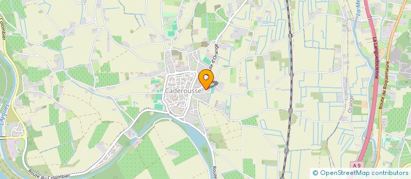 localisation de l'entreprise LAURENT BRUHL ASSISTANCE ACCOMPAGNEMENT DIRIGEANTS  CADEROUSSE